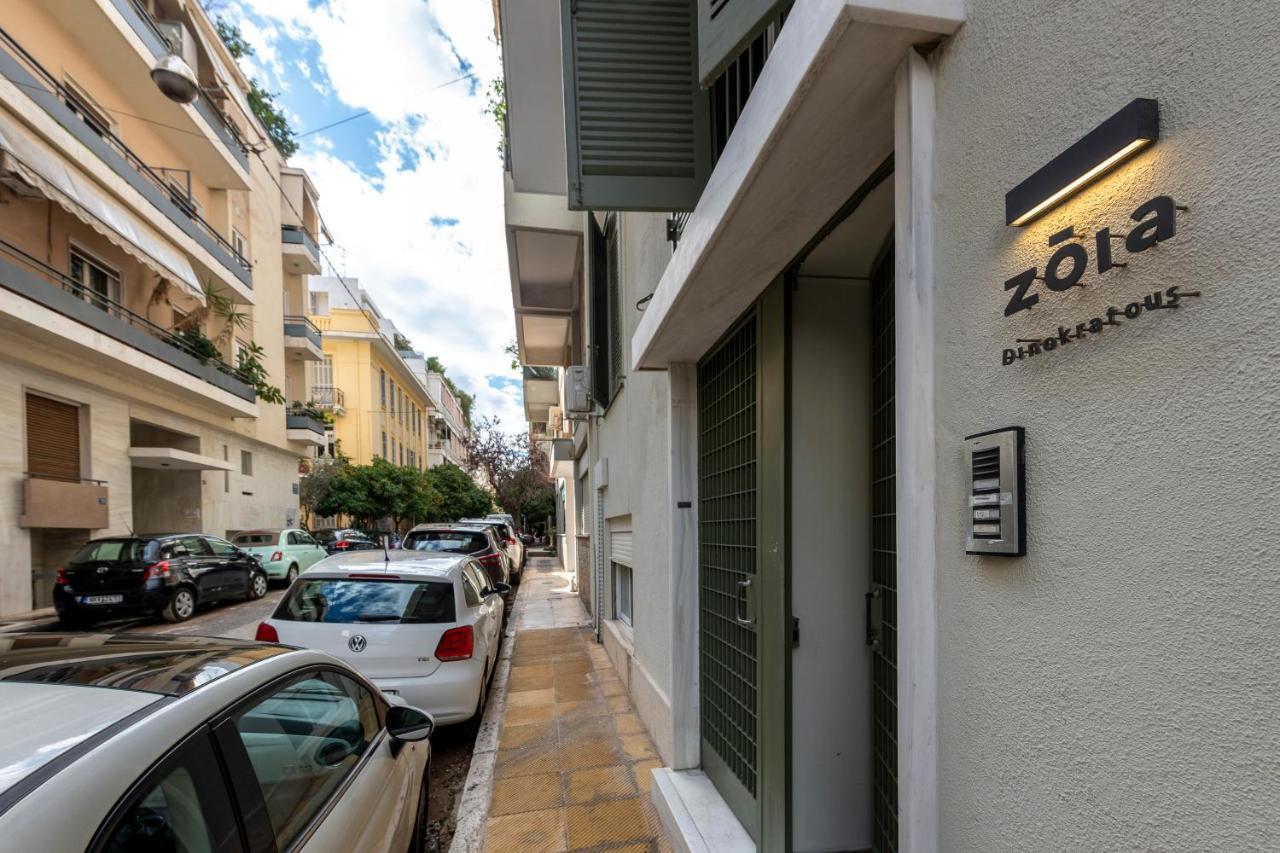 Ferienwohnung The Gate By Zoia Living Athen Exterior foto